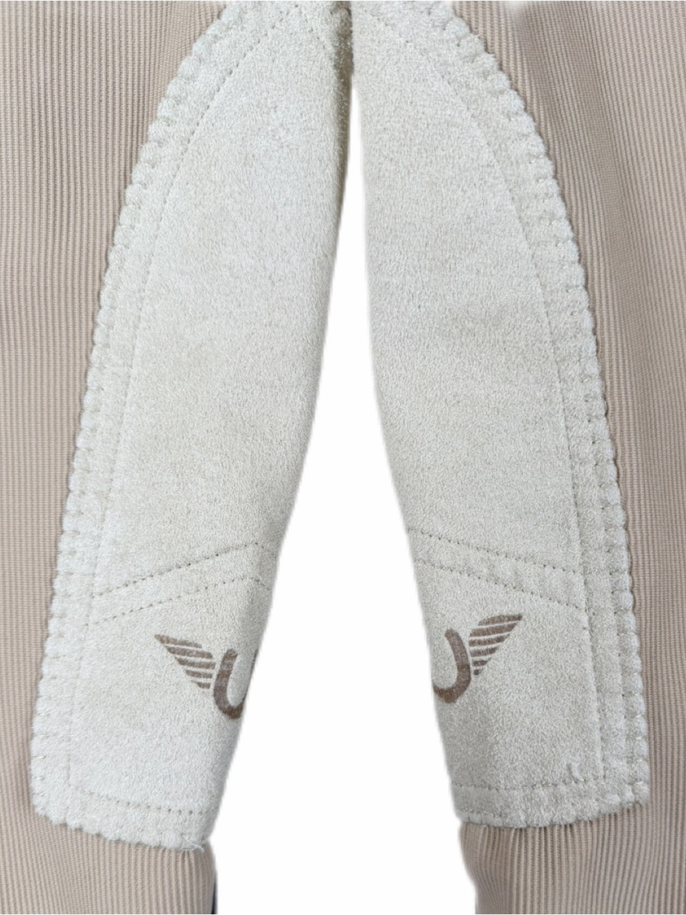 GUTOS Girls Ribbed Equestrian Riding Breeches - 8 - Picture 2 of 4